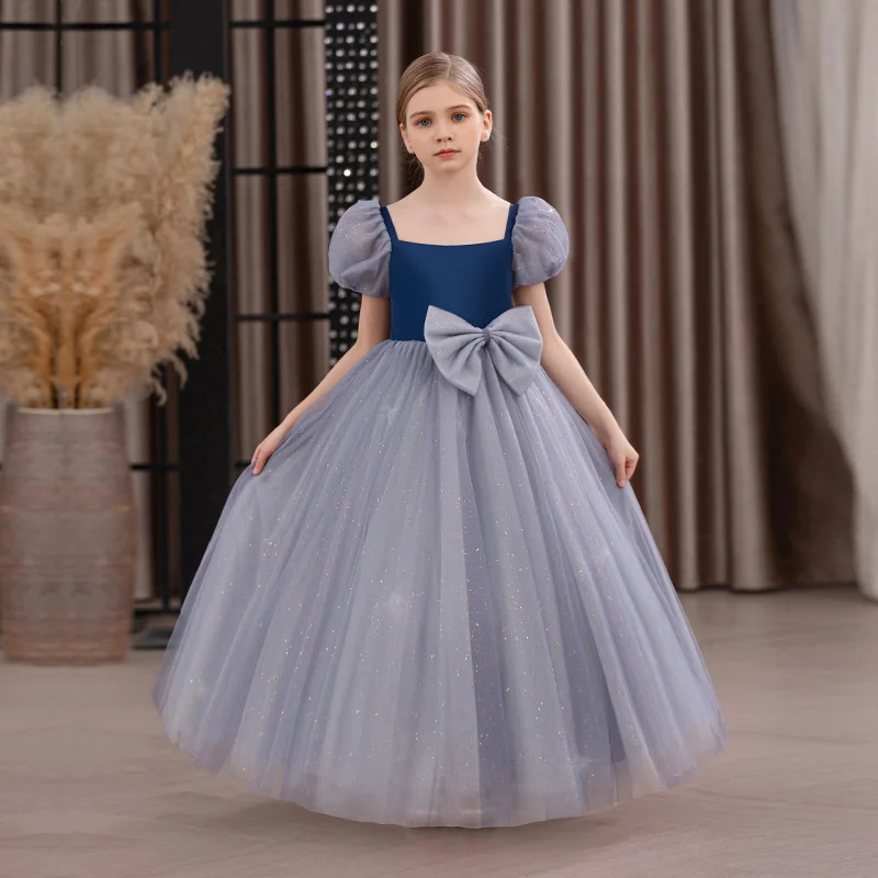 Summer New Girl's Sparkling Bubble Sleeve Long Princess Dress Graduation Ceremony Dress Solid Color Puff Skirt
Summer New Girl's Sparkling Bubble Sleeve Long Princess Dress Graduation Ceremony Dress Solid Color Puff Skirt