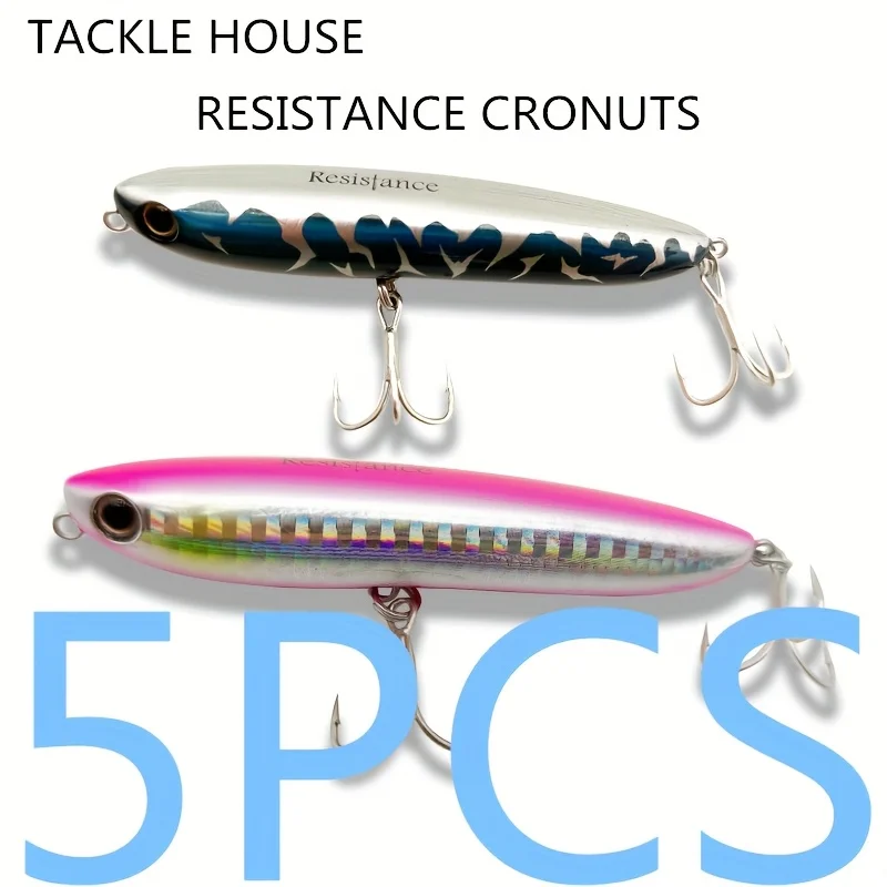 LURETV Japan TACKLE HOUSE RESISTANCE CRONUTS 67F Surface Series Pencil 7g Small Surface Dog 9142
LURETV Japan TACKLE HOUSE RESISTANCE CRONUTS 67F Surface Series Pencil 7g Small Surface Dog 9142
