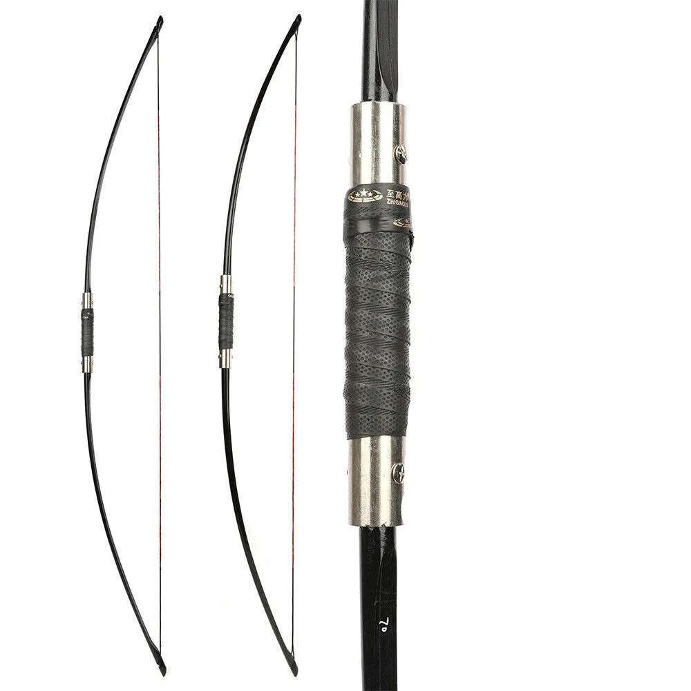 65" Traditional English Longbow 25-120lbs Takedown Archery Straight Bow Hutning
65" Traditional English Longbow 25-120lbs Takedown Archery Straight Bow Hutning