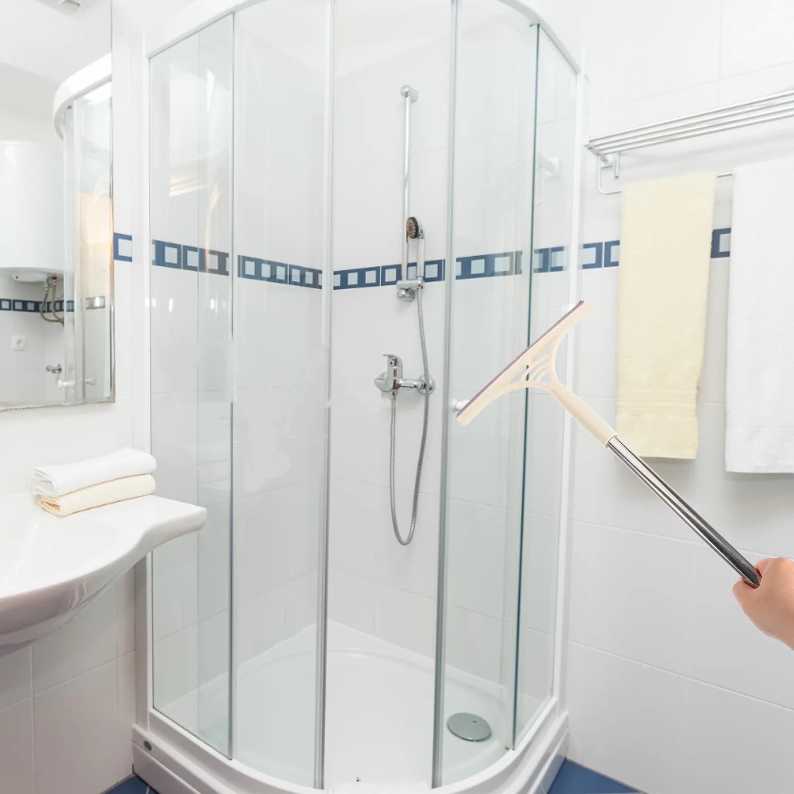 1PC Glass Wiper Multifunctional Window Cleaner Squeegee Extendable Shower Door Broom Mirror Plastic Carpet Streakfree Cleaning
1PC Glass Wiper Multifunctional Window Cleaner Squeegee Extendable Shower Door Broom Mirror Plastic Carpet Streakfree Cleaning