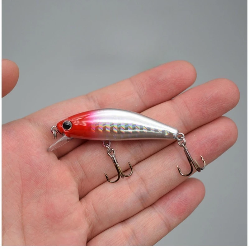 1pc Minnow Fishing Lure 50mm 6.5g Wobbler Sinking Plastic Hard Artificial Bait Crankbaits Isca Lure for Bass Pike Fihsing Tackle
1pc Minnow Fishing Lure 50mm 6.5g Wobbler Sinking Plastic Hard Artificial Bait Crankbaits Isca Lure for Bass Pike Fihsing Tackle