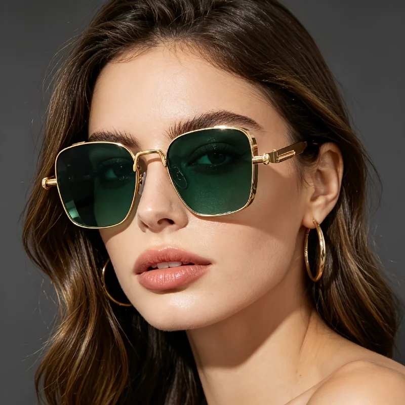 New retro box steampunk metal glasses unisex personalized sunglasses, suitable for events, parties, festivals
New retro box steampunk metal glasses unisex personalized sunglasses, suitable for events, parties, festivals