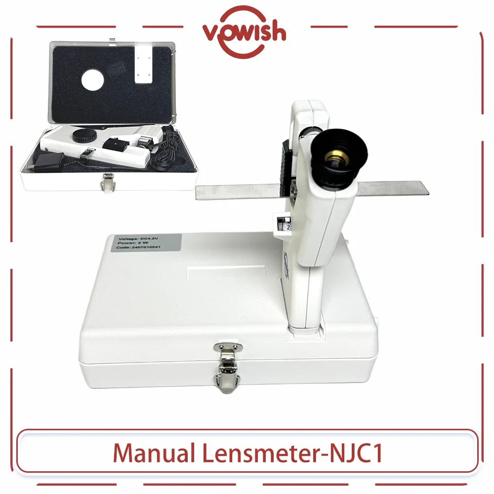 Manual Lensmeter, Portable Optical Lensometer with HD Lens, Reading Adjustment Knob, for 20-80mm Lens, Optical Shops
Manual Lensmeter, Portable Optical Lensometer with HD Lens, Reading Adjustment Knob, for 20-80mm Lens, Optical Shops