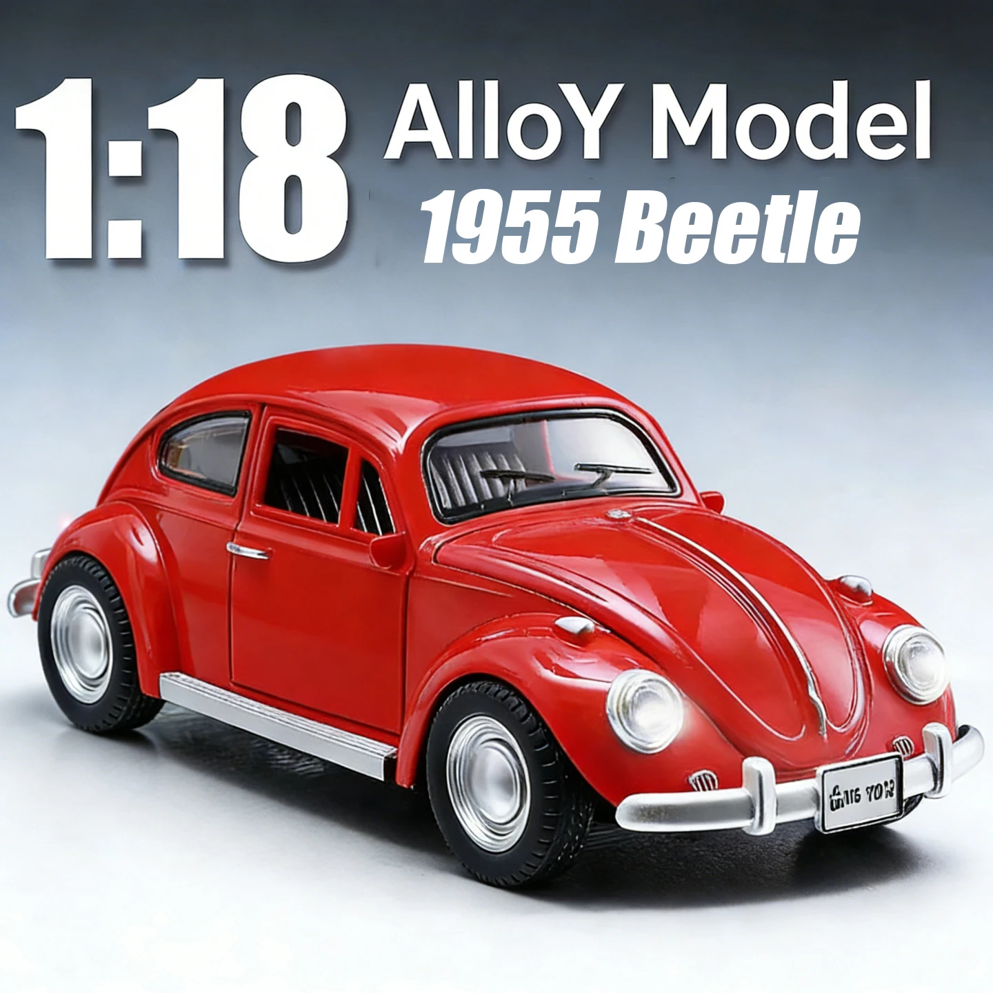 1:18 Scale Beetle 1955 300SL Models Vintage Car Toys Alloy Diecast Car Rubber Tires Pull Back Birthday Vehicle Gifts for Friends
1:18 Scale Beetle 1955 300SL Models Vintage Car Toys Alloy Diecast Car Rubber Tires Pull Back Birthday Vehicle Gifts for Friends