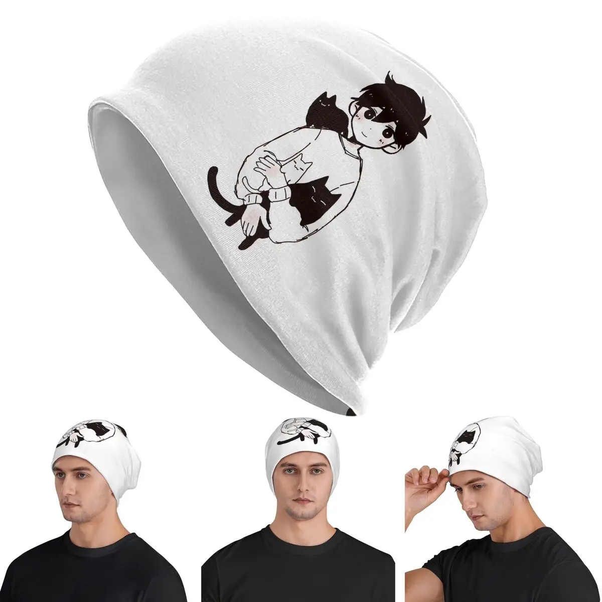 Omori Sunny And Mewo Skullies Beanies Hats Warm Autumn Winter Outdoor Cap Knitted Bonnet Caps for Men Women Adult
Omori Sunny And Mewo Skullies Beanies Hats Warm Autumn Winter Outdoor Cap Knitted Bonnet Caps for Men Women Adult