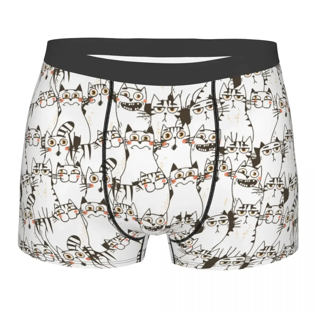 Custom Funny Cute Cats Pattern Underwear Men Stretch Boxer Briefs Shorts Panties Soft Underpants For Male
Custom Funny Cute Cats Pattern Underwear Men Stretch Boxer Briefs Shorts Panties Soft Underpants For Male