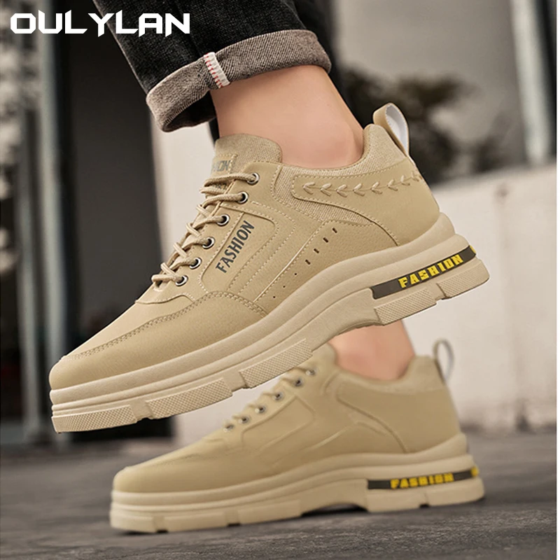 Oulylan 2025 Men's Casual Sneakers Comfortable Anti Slip Work Shoes Fashionable Sports Shoe Men Outdoor Hiking Shoes
Oulylan 2025 Men's Casual Sneakers Comfortable Anti Slip Work Shoes Fashionable Sports Shoe Men Outdoor Hiking Shoes