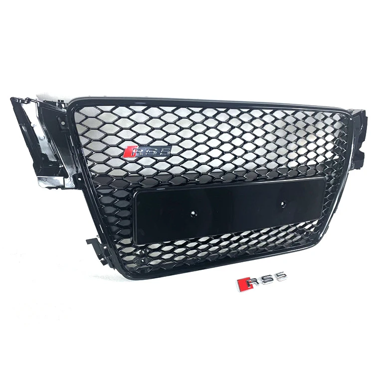 Hot Sale Auto Parts A5 Upgrade To RS5 B8 No Logo Style Honeycomb Mesh Front Grille for A5 Grill 2008-2012
Hot Sale Auto Parts A5 Upgrade To RS5 B8 No Logo Style Honeycomb Mesh Front Grille for A5 Grill 2008-2012