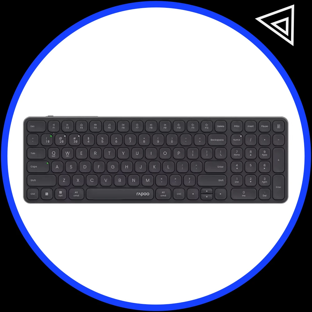 Rapoo E9350L Wireless Keyboard 500mAh To A Thin 5.3mm Fuselage Office Keyboard Multimode Wireless Connection For Pc Accessories
Rapoo E9350L Wireless Keyboard 500mAh To A Thin 5.3mm Fuselage Office Keyboard Multimode Wireless Connection For Pc Accessories