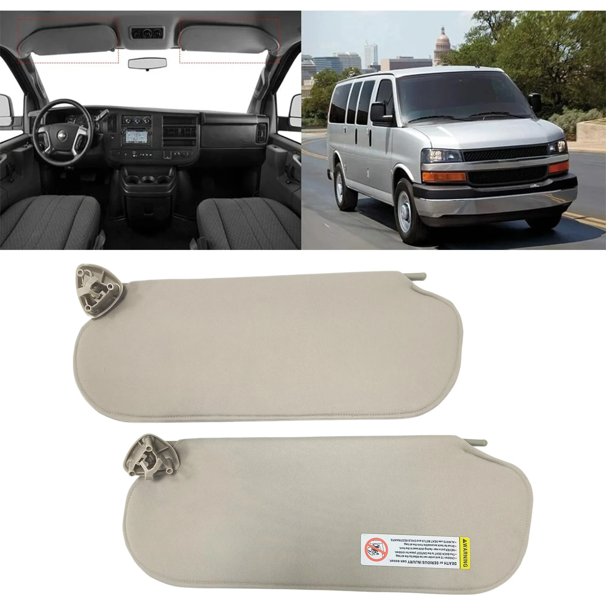 For Chevy Express GMC Savana 3500 2500 1500 4500 1999-2009 2010 2011 2012 2013 2014 2015 2016 2017 2018 2019 Sun Visor Sunvisor
For Chevy Express GMC Savana 3500 2500 1500 4500 1999-2009 2010 2011 2012 2013 2014 2015 2016 2017 2018 2019 Sun Visor Sunvisor