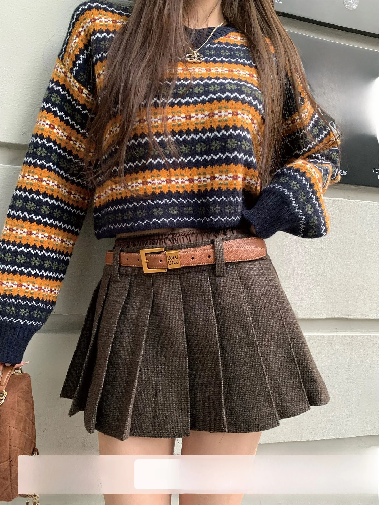 Low Waist Gingham Plaid Skirt Okaaay Autumn Winter Vintage College Style Fake Two-Piece Women's Half-length Skirts
Low Waist Gingham Plaid Skirt Okaaay Autumn Winter Vintage College Style Fake Two-Piece Women's Half-length Skirts