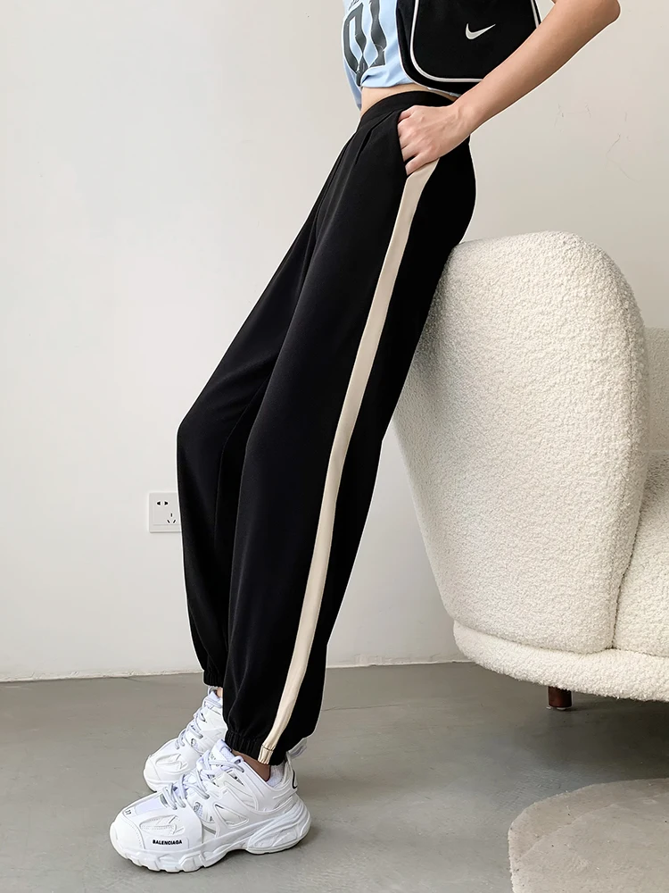 Slimming High Waist Harlan Pants Women's Loose Casual plus Size Nine Points Trendy Trousers Korean Style Commute Wind
Slimming High Waist Harlan Pants Women's Loose Casual plus Size Nine Points Trendy Trousers Korean Style Commute Wind