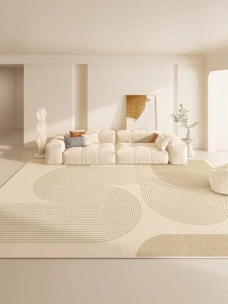 Cream Color Style Line Carpet Beige Geometric Living Room Carpet Art Striped Rug Luxury Milk Easy To Clean Non-Slip Bedroom Rugs
Cream Color Style Line Carpet Beige Geometric Living Room Carpet Art Striped Rug Luxury Milk Easy To Clean Non-Slip Bedroom Rugs