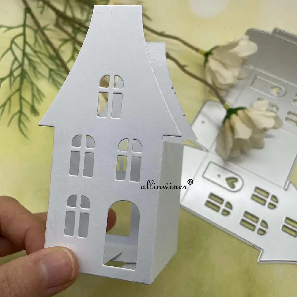 3D Christmas House Metal Cutting Dies Stencils For DIY Scrapbooking Decorative Embossing Handcraft Die Cutting Template
3D Christmas House Metal Cutting Dies Stencils For DIY Scrapbooking Decorative Embossing Handcraft Die Cutting Template