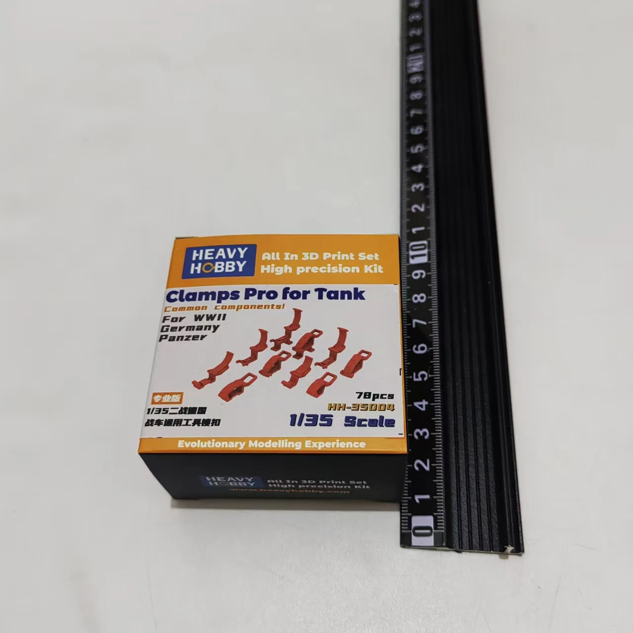 HH-35004 Heavy Hobby 1/35 Clamps Pro for Tank Common Components for WWII Germany Panzer
HH-35004 Heavy Hobby 1/35 Clamps Pro for Tank Common Components for WWII Germany Panzer