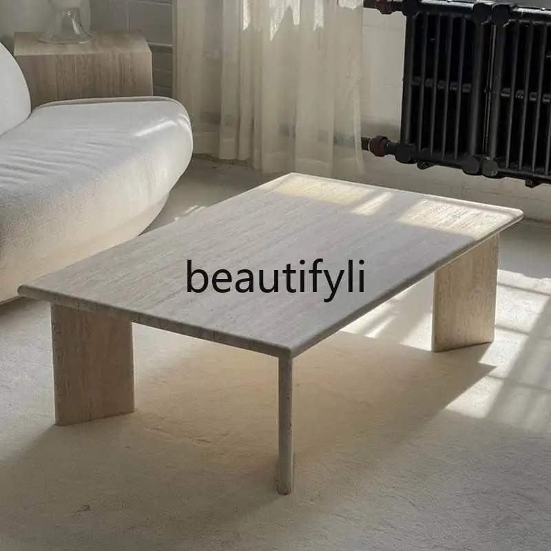 Light luxury coffee table retro square coffee table living room sofa cream style Nordic minimalist marble tea table
Light luxury coffee table retro square coffee table living room sofa cream style Nordic minimalist marble tea table