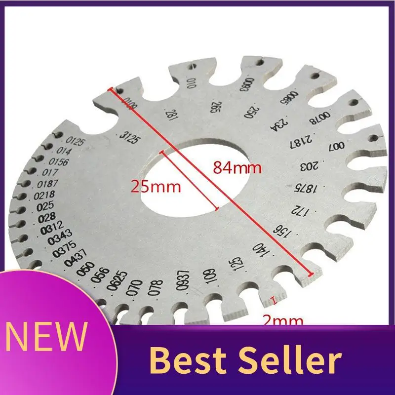 ABHI-2 Pack Steel Welding Gauge Welding Gauge Inspection Tool Wire Sizes Thickness Gauge
ABHI-2 Pack Steel Welding Gauge Welding Gauge Inspection Tool Wire Sizes Thickness Gauge