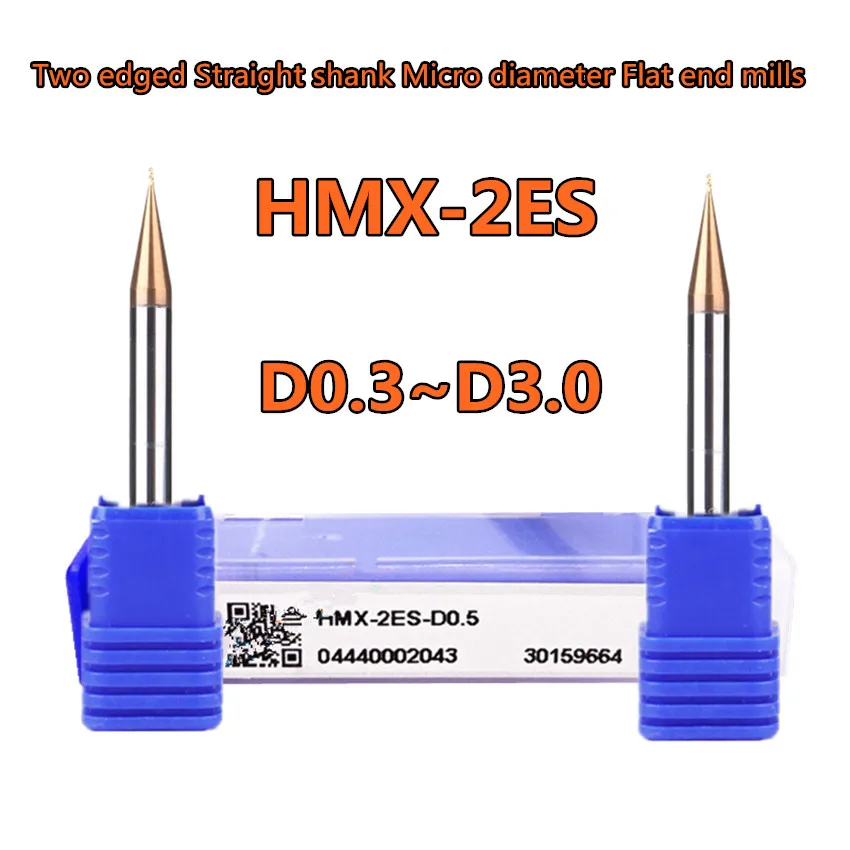 ZCC.CT HMX-2ES-D1.6/HMX-2ES-D1.7/HMX-2ES-D1.8/HMX-2ES-D1.9/HMX-2ES-D2.0 Two edged Straight shank Micro diameter Flat end mills
ZCC.CT HMX-2ES-D1.6/HMX-2ES-D1.7/HMX-2ES-D1.8/HMX-2ES-D1.9/HMX-2ES-D2.0 Two edged Straight shank Micro diameter Flat end mills