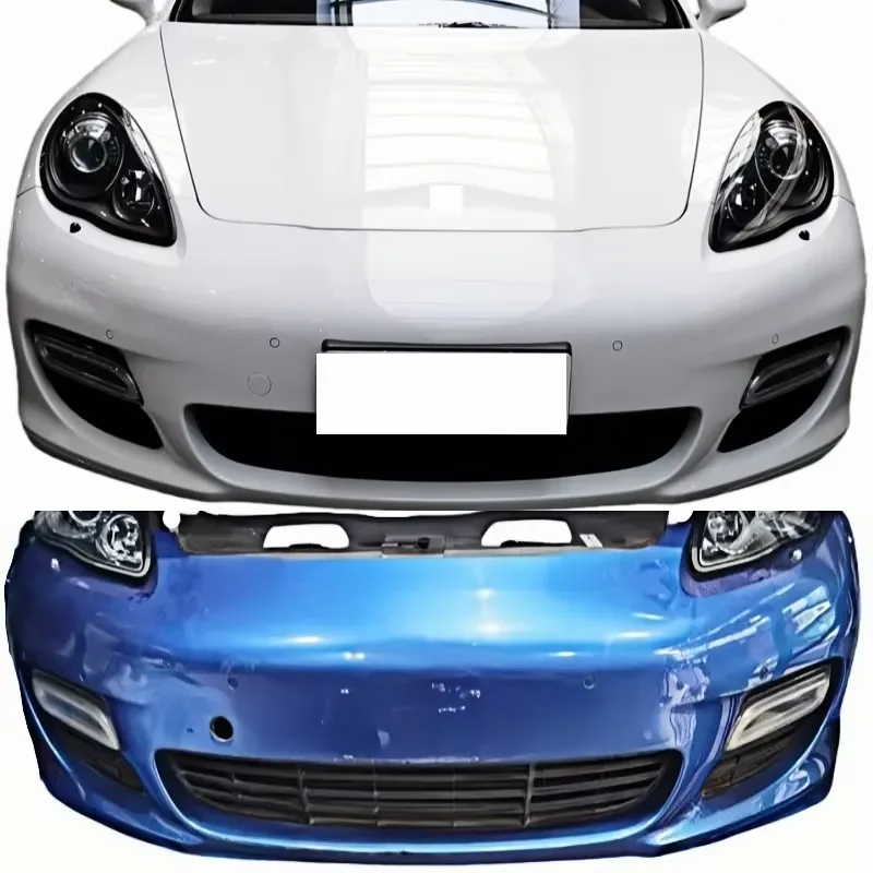 High Quality Used ABS Front Bumper with Fog Light Cut-Outs Excellent Replacement Part for Porsche for Panamera 971
High Quality Used ABS Front Bumper with Fog Light Cut-Outs Excellent Replacement Part for Porsche for Panamera 971