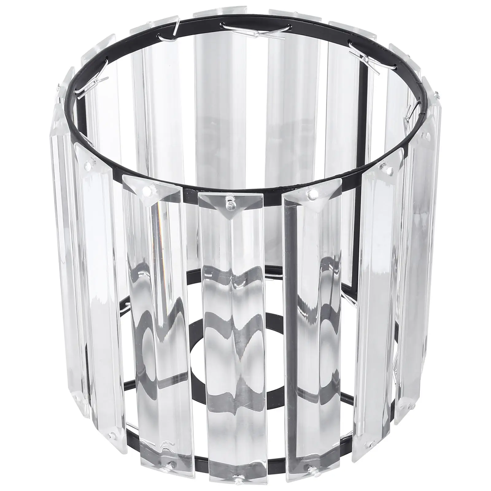 Crystal Lamp Shade 3CM Hole Black Spray Proof European Style Warm Decorative Lighting Lampshades
Crystal Lamp Shade 3CM Hole Black Spray Proof European Style Warm Decorative Lighting Lampshades