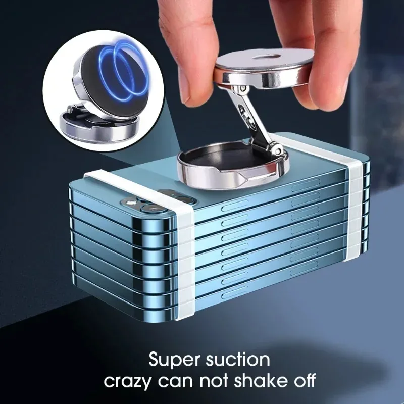 1PC Car Mobile Phone Stand Strong Magnetic Car Holder 720° Foldable Round Bracket Support for Universal Phones Mount Holders
1PC Car Mobile Phone Stand Strong Magnetic Car Holder 720° Foldable Round Bracket Support for Universal Phones Mount Holders