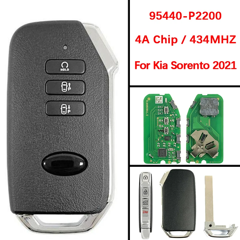 CN051202 Aftermarket 7 кнопок смарт-брелок 4A чип 433 МГц FCC 95440-P2200 пульт дистанционного управления с автоматическим запуском без ключа для KIA Sorento 2021
CN051202 Aftermarket 7 кнопок смарт-брелок 4A чип 433 МГц FCC 95440-P2200 пульт дистанционного управления с автоматическим запуском без ключа для KIA Sorento 2021