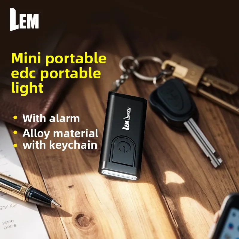 Personal Safety Keychain Flashlight - 130DB Alarm & Strobe, Mini USB Rechargeable Super Bright Light, Jogging, Self Defense
Personal Safety Keychain Flashlight - 130DB Alarm & Strobe, Mini USB Rechargeable Super Bright Light, Jogging, Self Defense