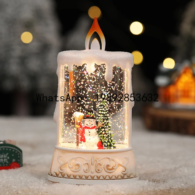 XL Christmas Glowing Water-Filled Candle Decoration Gift for Elderly Christmas Tree Desktop Ornament
XL Christmas Glowing Water-Filled Candle Decoration Gift for Elderly Christmas Tree Desktop Ornament