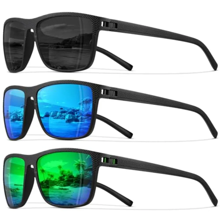 STORYCOAST Polarized Sunglasses for Men Women Classic Square Sports Fishing Running Golf Sun Glasses UV Protection
STORYCOAST Polarized Sunglasses for Men Women Classic Square Sports Fishing Running Golf Sun Glasses UV Protection
