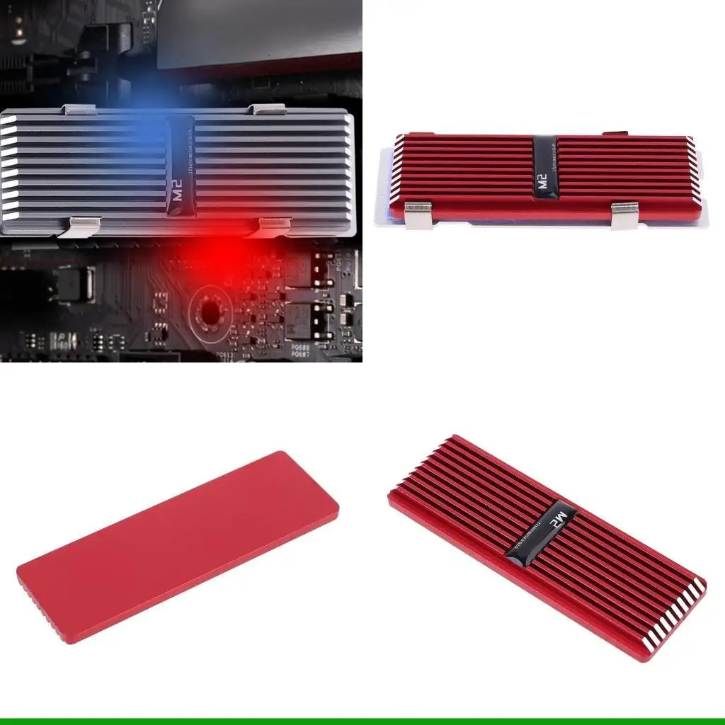 U55C для M.2 SSD NVMe радиатор 2280 твердотельный жесткий диск алюминиевая прокладка радиатора с тепловым радиатором для ПК
U55C для M.2 SSD NVMe радиатор 2280 твердотельный жесткий диск алюминиевая прокладка радиатора с тепловым радиатором для ПК