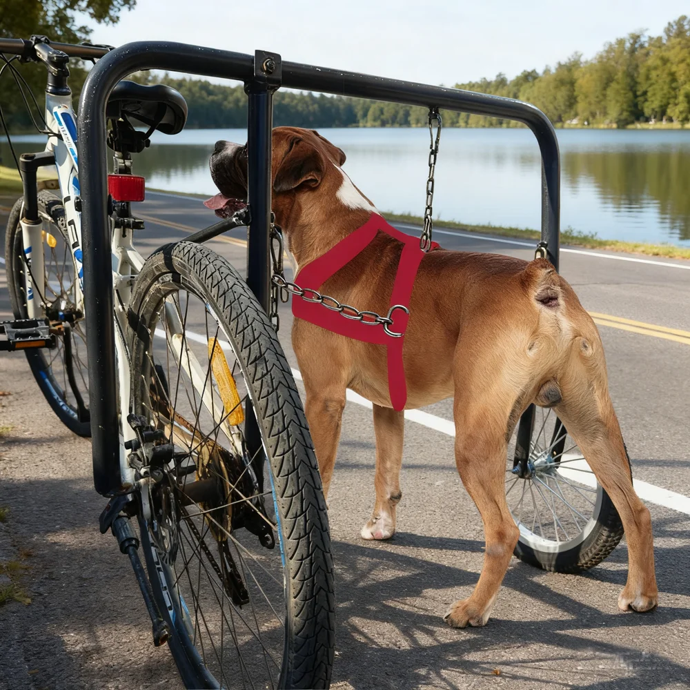 Dog walking tricycle bicycle dog walking artifact cart exercise physical side car pet dog run cart bike rack
Dog walking tricycle bicycle dog walking artifact cart exercise physical side car pet dog run cart bike rack