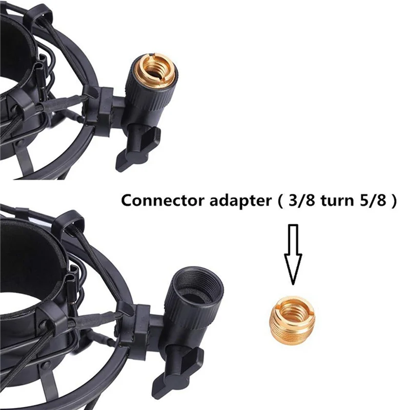 ABHT-3X Microphone Shock Mount With Microphone Filter Windscreen Suspension Shock Mount Holder Clip
ABHT-3X Microphone Shock Mount With Microphone Filter Windscreen Suspension Shock Mount Holder Clip