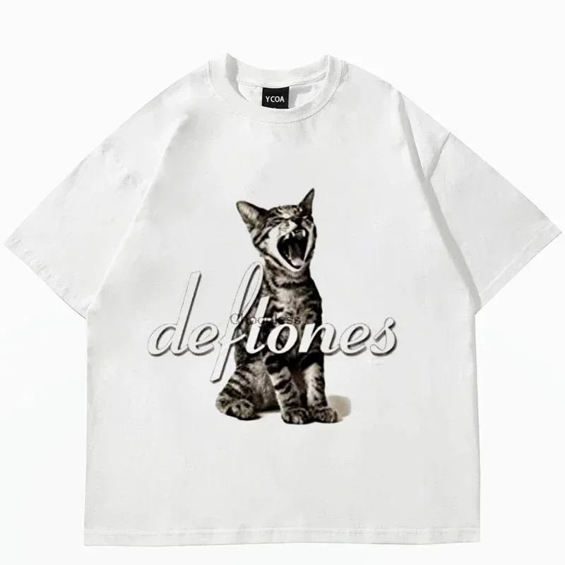 Harajuku fashion couple T-shirt jacket women's cute cat printed short-sleeved T-shirt women's loose street style Y2K clothing
Harajuku fashion couple T-shirt jacket women's cute cat printed short-sleeved T-shirt women's loose street style Y2K clothing
