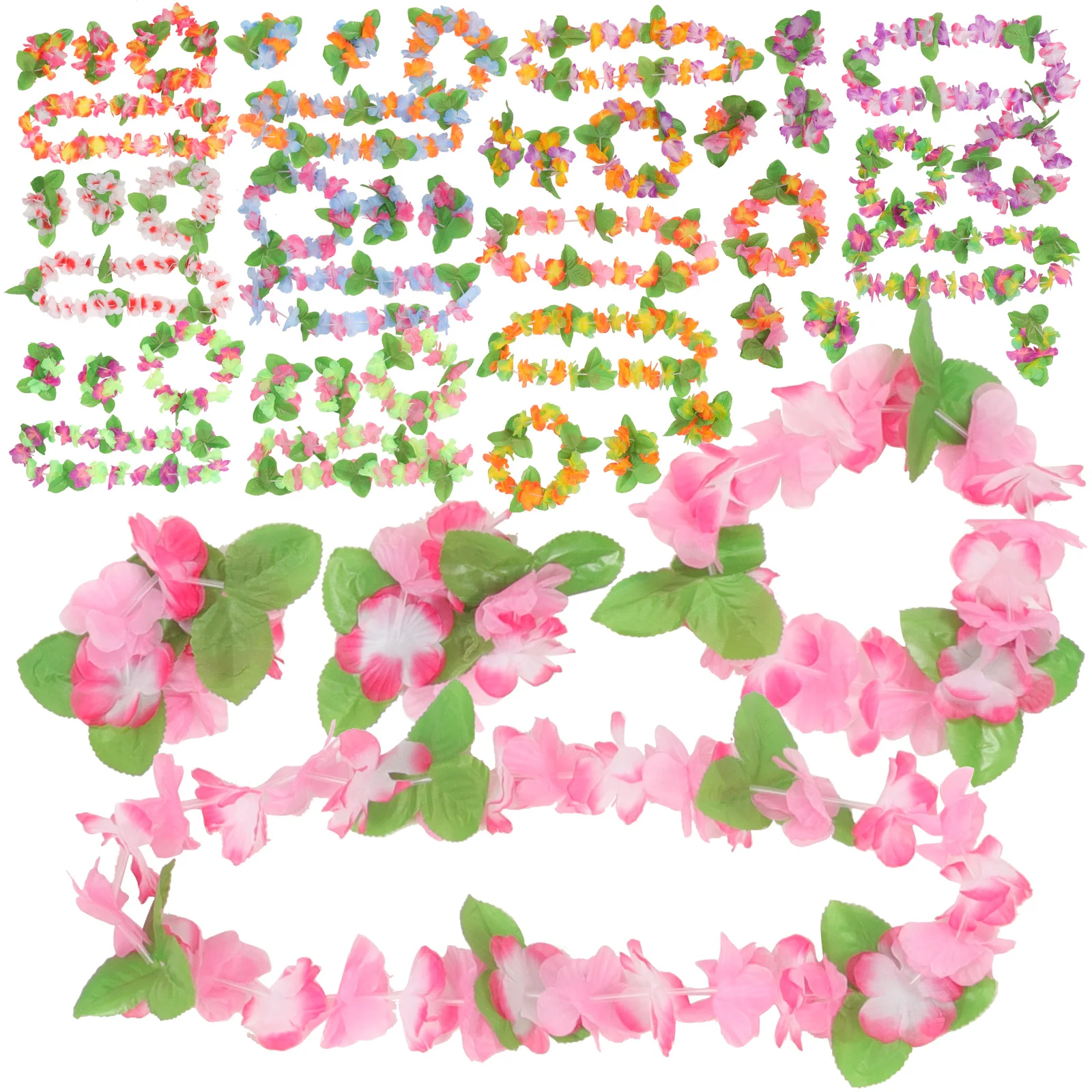 Floral Wreath Set Necklace Bracelet Headband Luau Party Supplies Hawaiian Garland Festivals Hair Band Travel Photography Prop
Floral Wreath Set Necklace Bracelet Headband Luau Party Supplies Hawaiian Garland Festivals Hair Band Travel Photography Prop