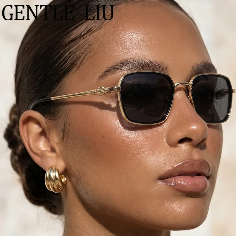 Vintage Square Sunglasses Women 2026 Luxury Designer Leopard Head Punk Hip Hop Metal Frame Sun Glasses Outdoor Shades Eyewear
Vintage Square Sunglasses Women 2026 Luxury Designer Leopard Head Punk Hip Hop Metal Frame Sun Glasses Outdoor Shades Eyewear