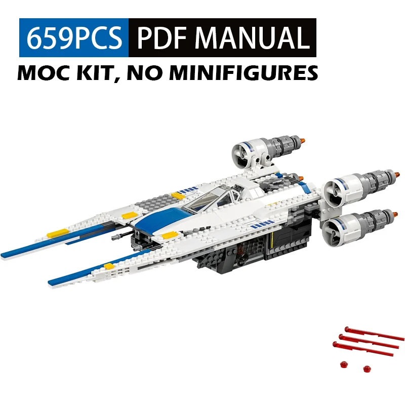 684pcs U Wing Starfighter Space Weapon MOC SpaceShip Battle Model Building Blocks Education Assembly Model Present
684pcs U Wing Starfighter Space Weapon MOC SpaceShip Battle Model Building Blocks Education Assembly Model Present