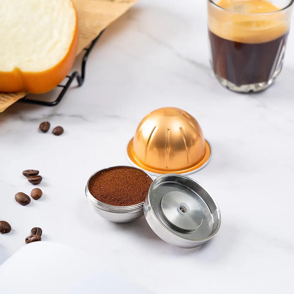 Многоразовые кофейные капсулы Nespresso, многоразовые фильтры из нержавеющей стали, чашка для эспрессо, подходит для домашней кухни, кофеварки
Многоразовые кофейные капсулы Nespresso, многоразовые фильтры из нержавеющей стали, чашка для эспрессо, подходит для домашней кухни, кофеварки