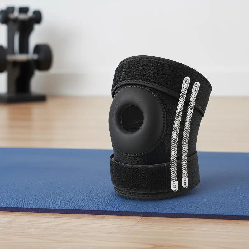 【*】1Pc Adjustable Knee Support Knee Brace With 2/4 Spring Supporting For Knee Pain Injury Recovery Sports Safety For Men Women
【*】1Pc Adjustable Knee Support Knee Brace With 2/4 Spring Supporting For Knee Pain Injury Recovery Sports Safety For Men Women