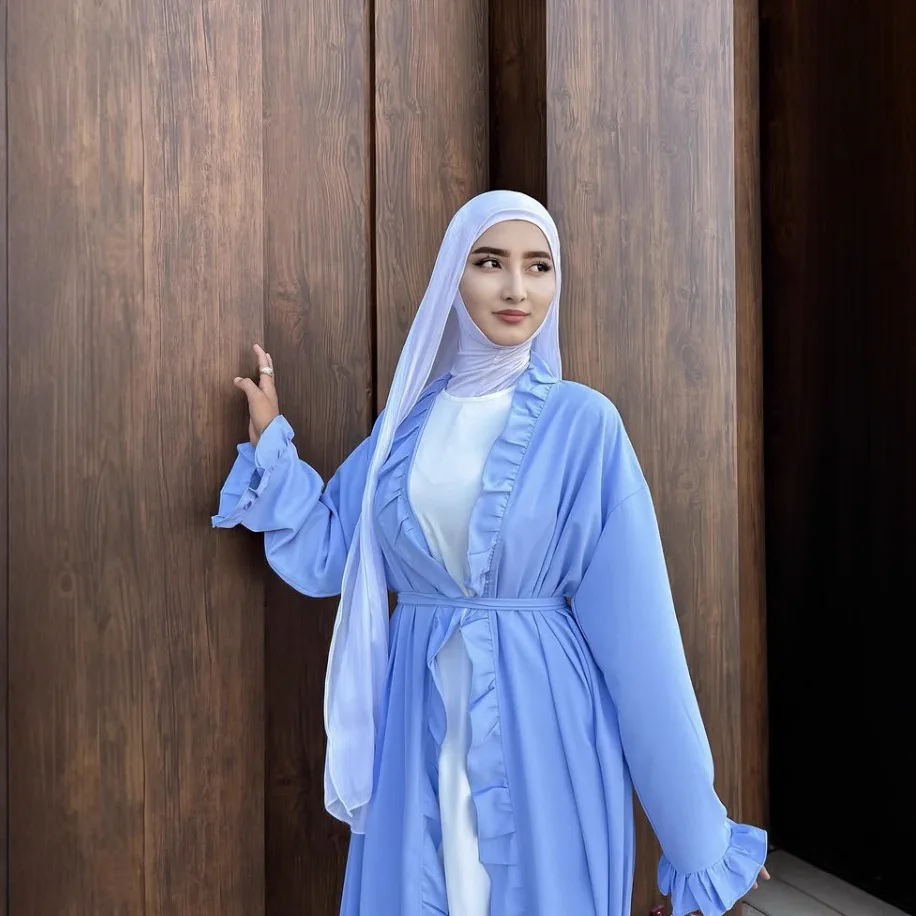 Nida Open Abaya for Women Luxury Dubai Kimono Cardigan Eid Ramadan Muslim Dress Kebaya Caftan Marocain Femme Robe Islam Jalabiya
Nida Open Abaya for Women Luxury Dubai Kimono Cardigan Eid Ramadan Muslim Dress Kebaya Caftan Marocain Femme Robe Islam Jalabiya