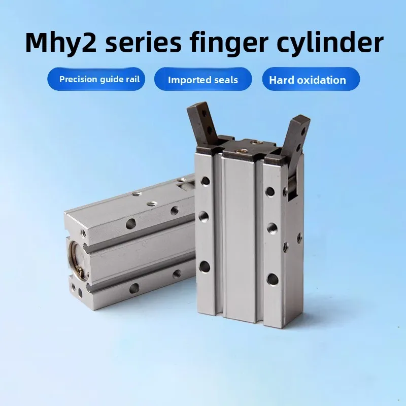 MHY2-10D 16D 20D 25D Double Acting Pneumatic cylinder Gripper Y Type 180 Degree Angular Style Aluminium Clamps Bore 10-25mm
MHY2-10D 16D 20D 25D Double Acting Pneumatic cylinder Gripper Y Type 180 Degree Angular Style Aluminium Clamps Bore 10-25mm