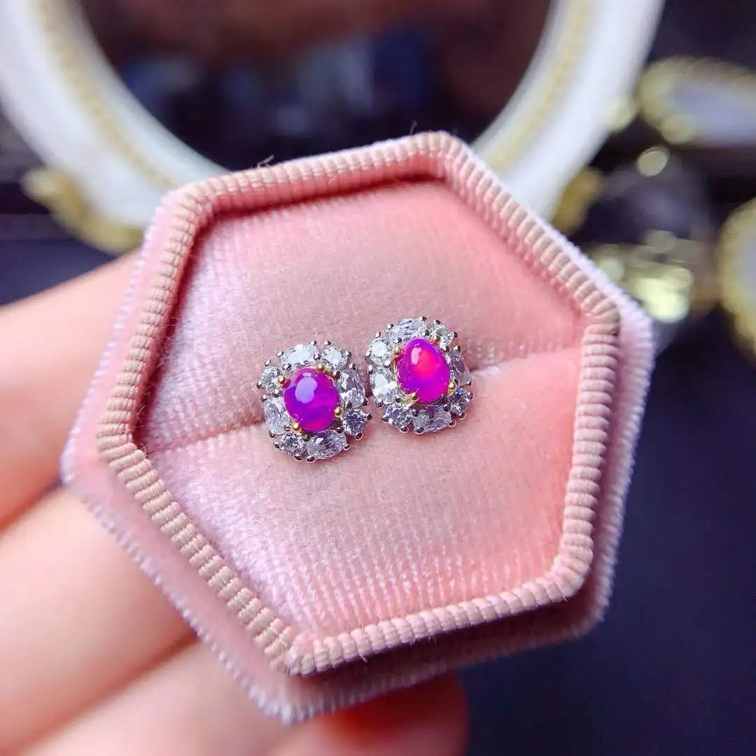 The Best Gift for Engagement Natural Real Opal Earring 925 Sterling Silver Women earrings
The Best Gift for Engagement Natural Real Opal Earring 925 Sterling Silver Women earrings