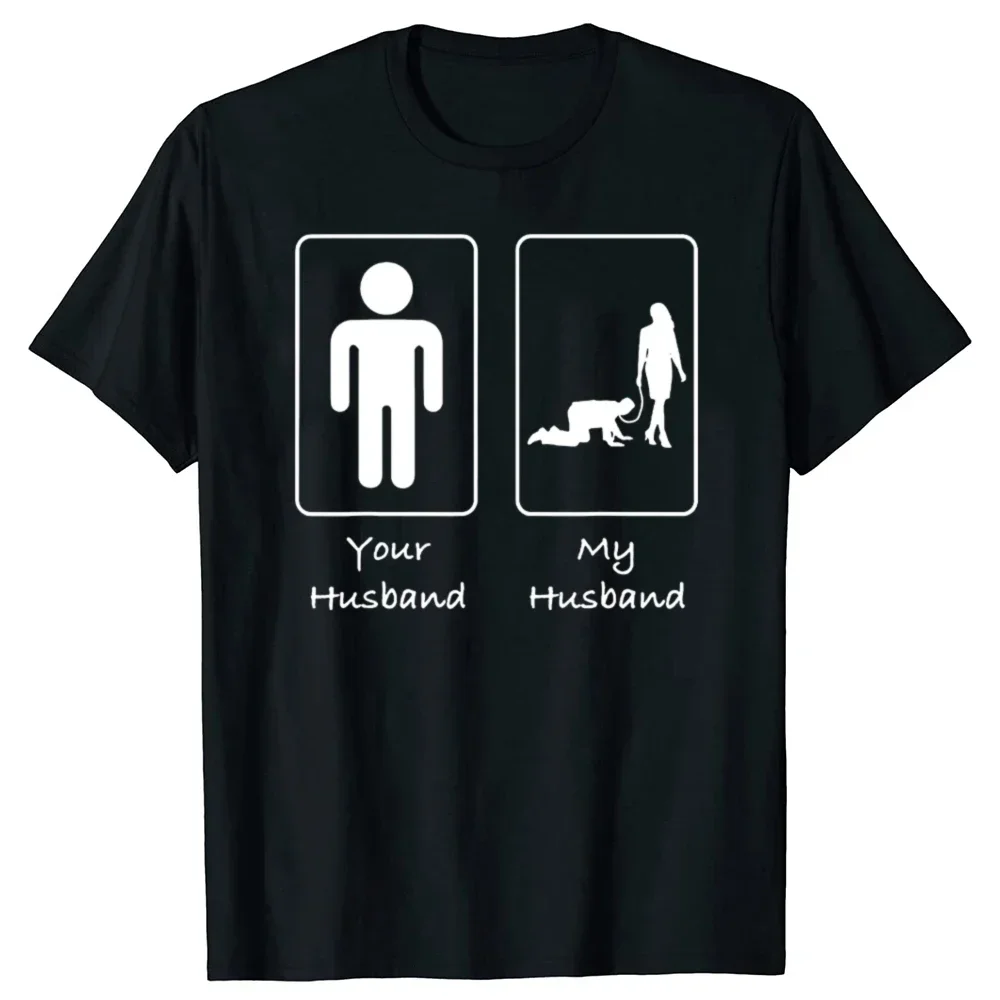 Funny Your Husband My Husband Submissive Graphic T Shirts Women Pure Humor Short Sleeve Women Clothing Summer Streetwe Topar
Funny Your Husband My Husband Submissive Graphic T Shirts Women Pure Humor Short Sleeve Women Clothing Summer Streetwe Topar