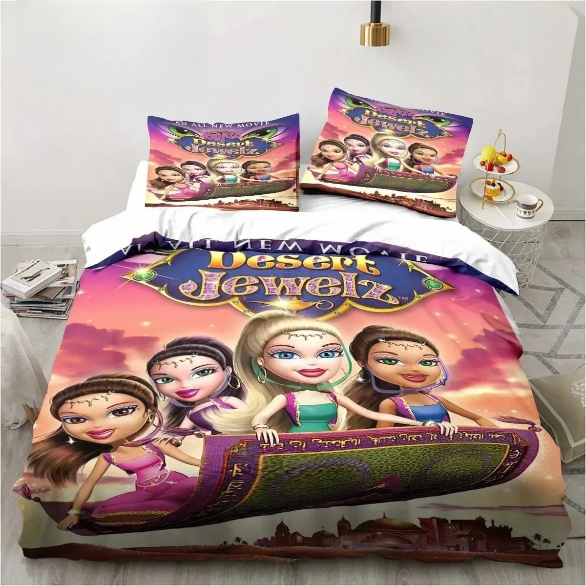 Cartoon B-Bratz 3D Print Kawaii Girls Bedding Set Single Twin Full Queen King Size Bed Set Adult Kid Girls Bedroom Bedding Gift
Cartoon B-Bratz 3D Print Kawaii Girls Bedding Set Single Twin Full Queen King Size Bed Set Adult Kid Girls Bedroom Bedding Gift