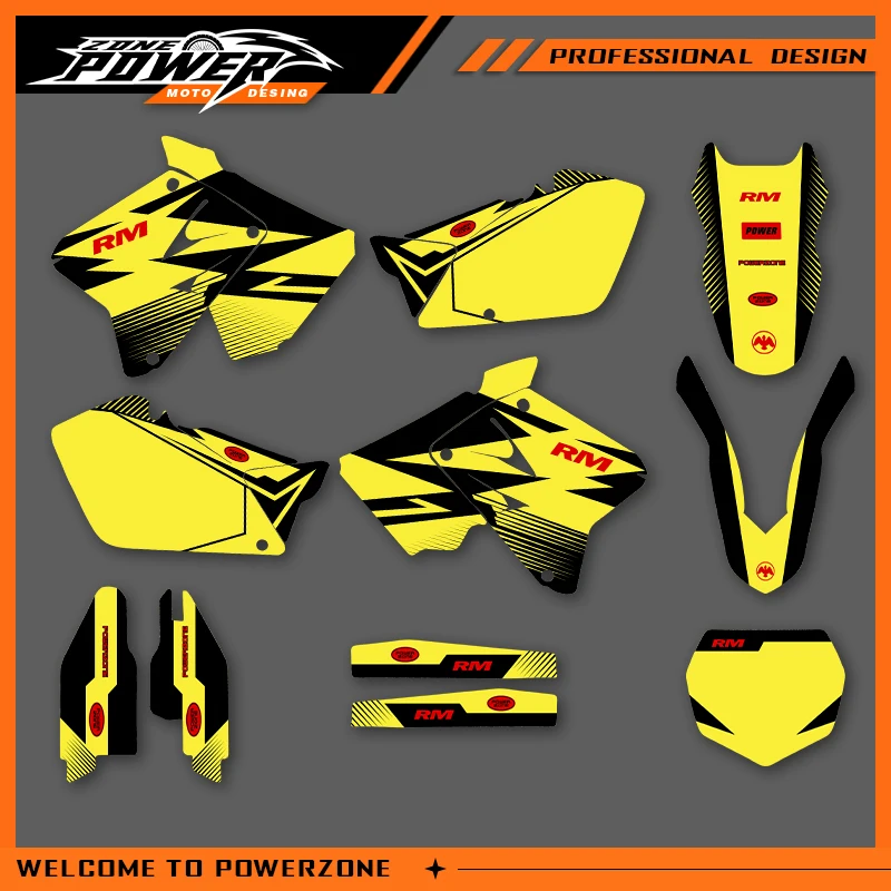 POWERZONE Motocross Team Graphics Background Sticker Decal Kits For SUZUKI RM125 250 2012-2001 RM125 RM250 Customized Number 02
POWERZONE Motocross Team Graphics Background Sticker Decal Kits For SUZUKI RM125 250 2012-2001 RM125 RM250 Customized Number 02