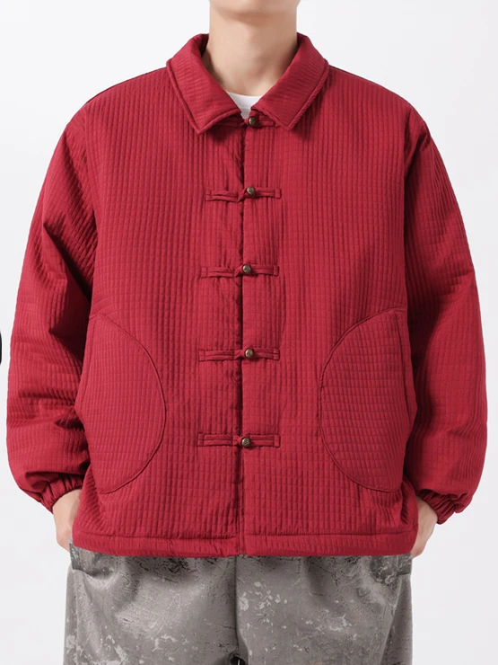 Красное хлопковое мужское зимнее пальто Thiened, китайское пальто, новогодний праздничный костюм Тан, идеально подходит для повседневной одежды, длинный свеч
Красное хлопковое мужское зимнее пальто Thiened, китайское пальто, новогодний праздничный костюм Тан, идеально подходит для повседневной одежды, длинный свеч