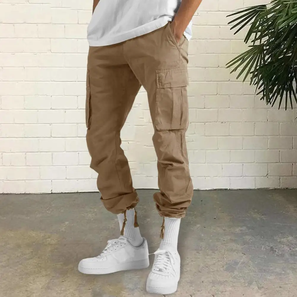 2025 New Men's Workwear Cargo Pants Loose Straight Casual Jogger Pants Men's Workwear Pocket Sport Pants Drawstring Sweatpants
2025 New Men's Workwear Cargo Pants Loose Straight Casual Jogger Pants Men's Workwear Pocket Sport Pants Drawstring Sweatpants 