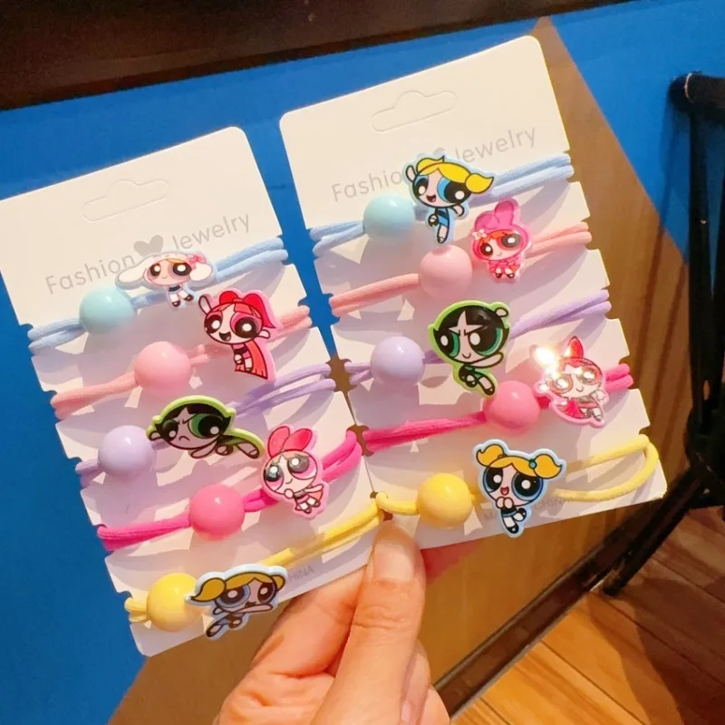 5PCS Hot Kawaii The Powerpuff and Girls Series Exquisite Hair Tie Cute Anime Cartoon Character Creativity Girls Hair Elastic
5PCS Hot Kawaii The Powerpuff and Girls Series Exquisite Hair Tie Cute Anime Cartoon Character Creativity Girls Hair Elastic