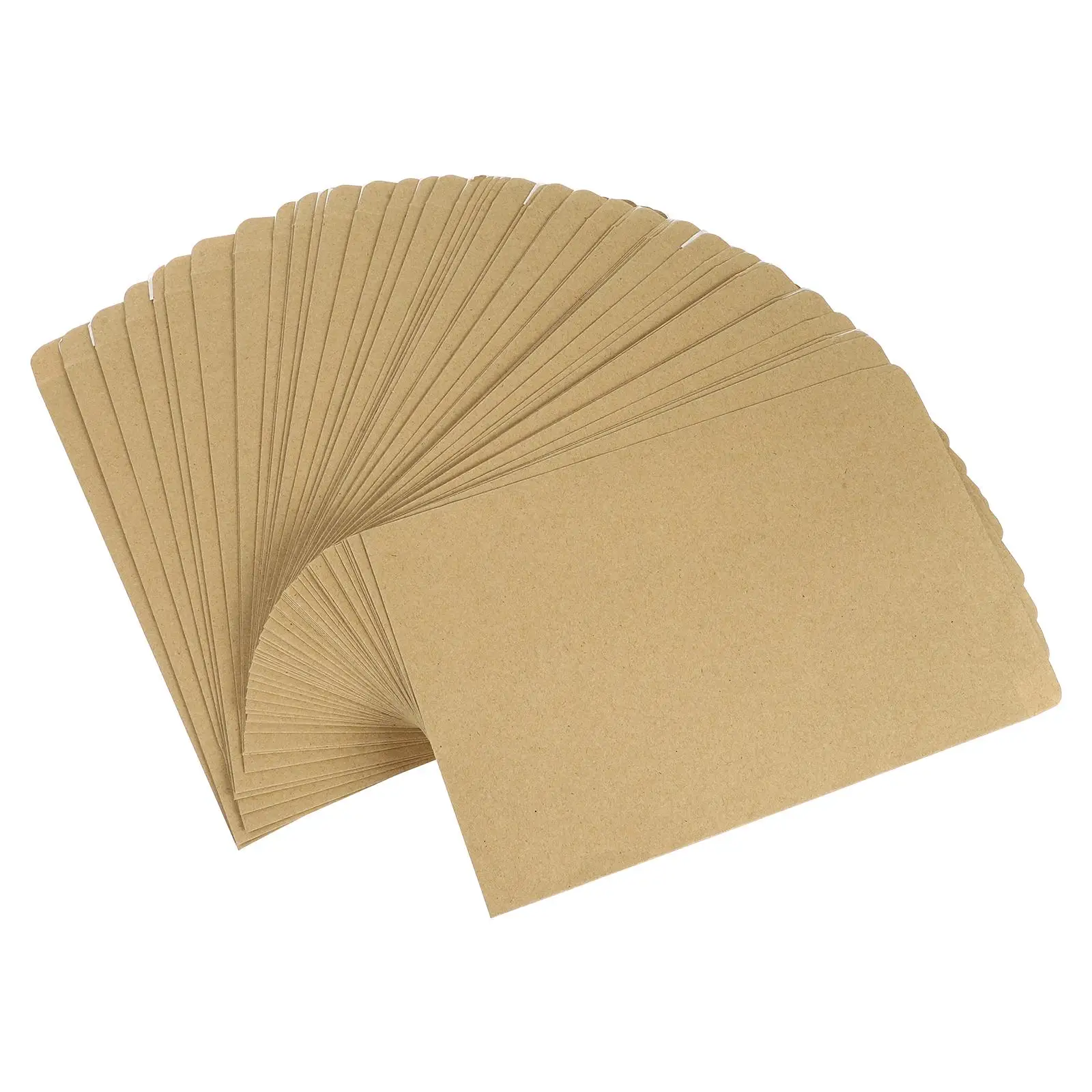 50 Pcs Kraft Paper Envelopes Blank Classic Plain Color Letter Storage Folder for Cash Photo Stationery Document Gift
50 Pcs Kraft Paper Envelopes Blank Classic Plain Color Letter Storage Folder for Cash Photo Stationery Document Gift