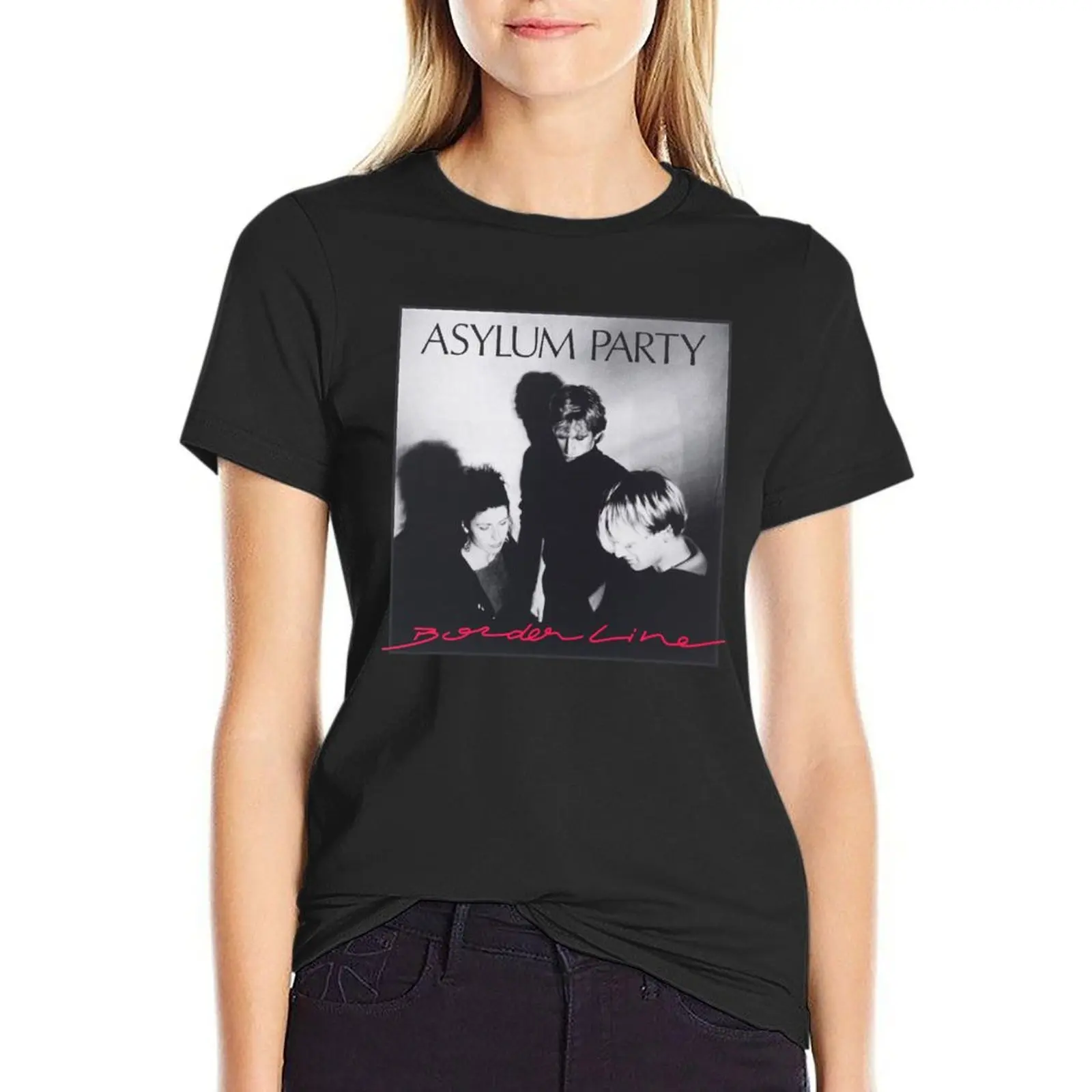 ASYLUM PARTY - Borderline T-Shirt cute clothes graphics Blouse aesthetic clothes rock and roll t shirts for Women
ASYLUM PARTY - Borderline T-Shirt cute clothes graphics Blouse aesthetic clothes rock and roll t shirts for Women