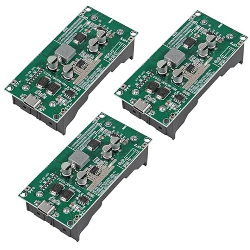 ABJI-3Pcs 15W 3A Battery Boost Charging Module High Power UPS 18650 Lithium Battery Boost Charging Module 12V
ABJI-3Pcs 15W 3A Battery Boost Charging Module High Power UPS 18650 Lithium Battery Boost Charging Module 12V